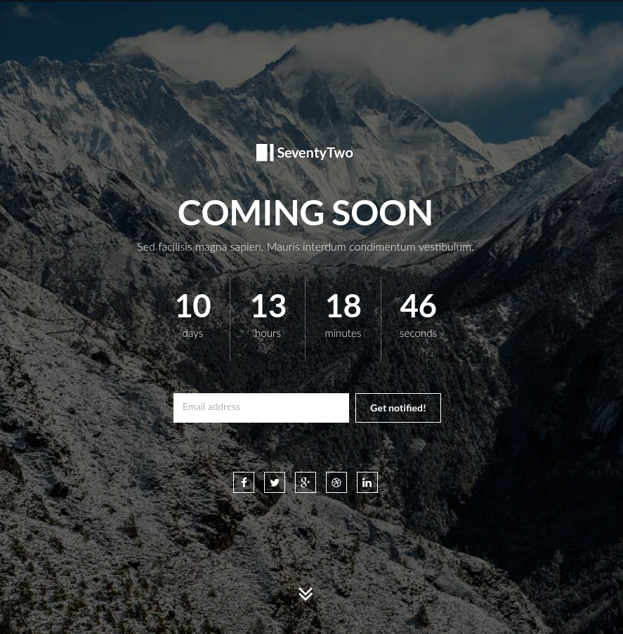 countdown timer for a web site