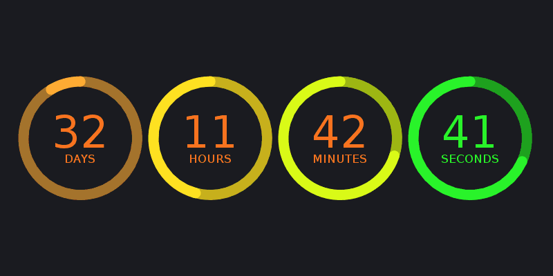 Countdown timer for email 20