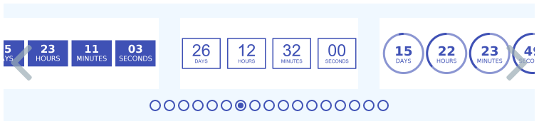 Count Time Design of the countdown timer | PromoFeatures